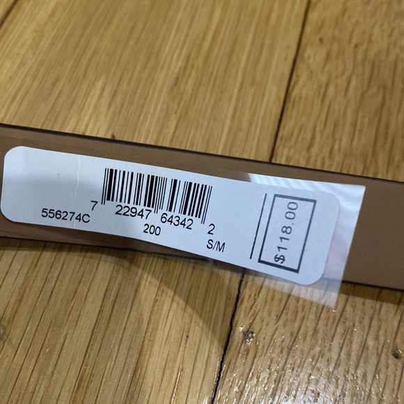 NWT Michael Kors Womens Brown Leather Double Pounch bag on belt. - Picture 8 of 10